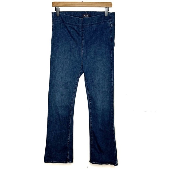 NYDJ Pull On Slim Bootcut Jeans Size Medium - Picture 2 of 6